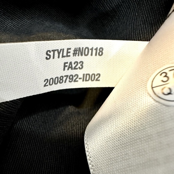 NWT Madewell Cap-Sleeve Crop Wide-Leg Jumpsuit in Black Size 2 - Picture 12 of 16